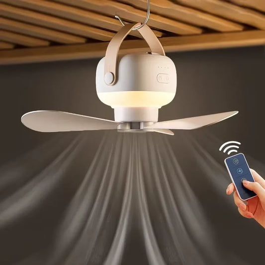 M35 Portable wireless mini ceiling fan