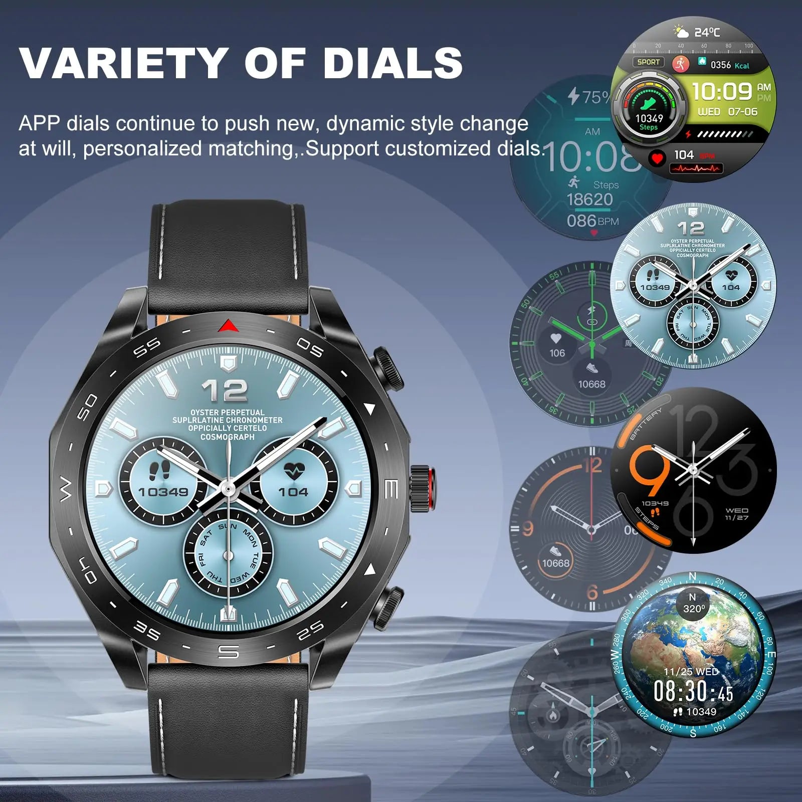 SP11TWS 2-in-1 Smartwatches