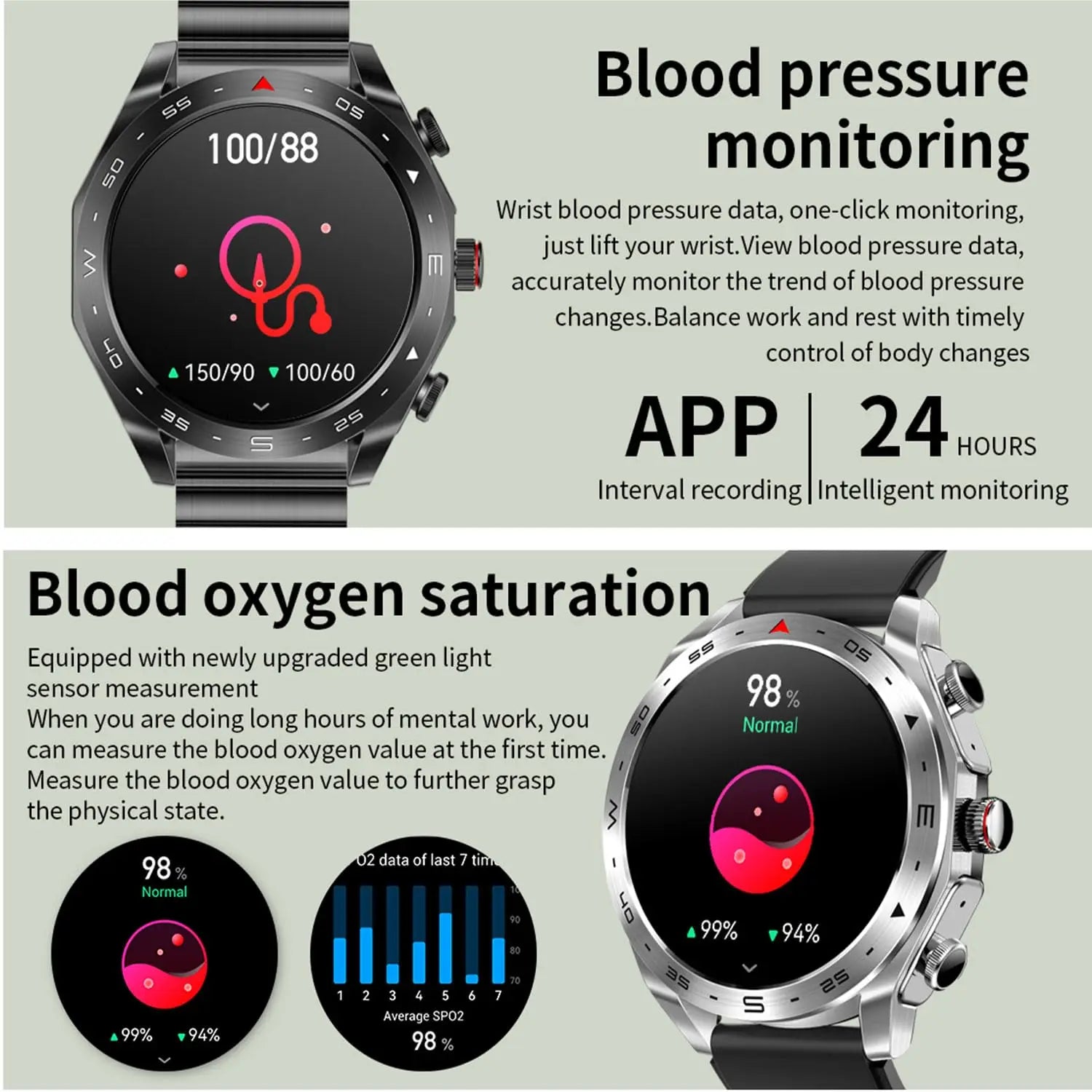 SP11TWS 2-in-1 Smartwatches