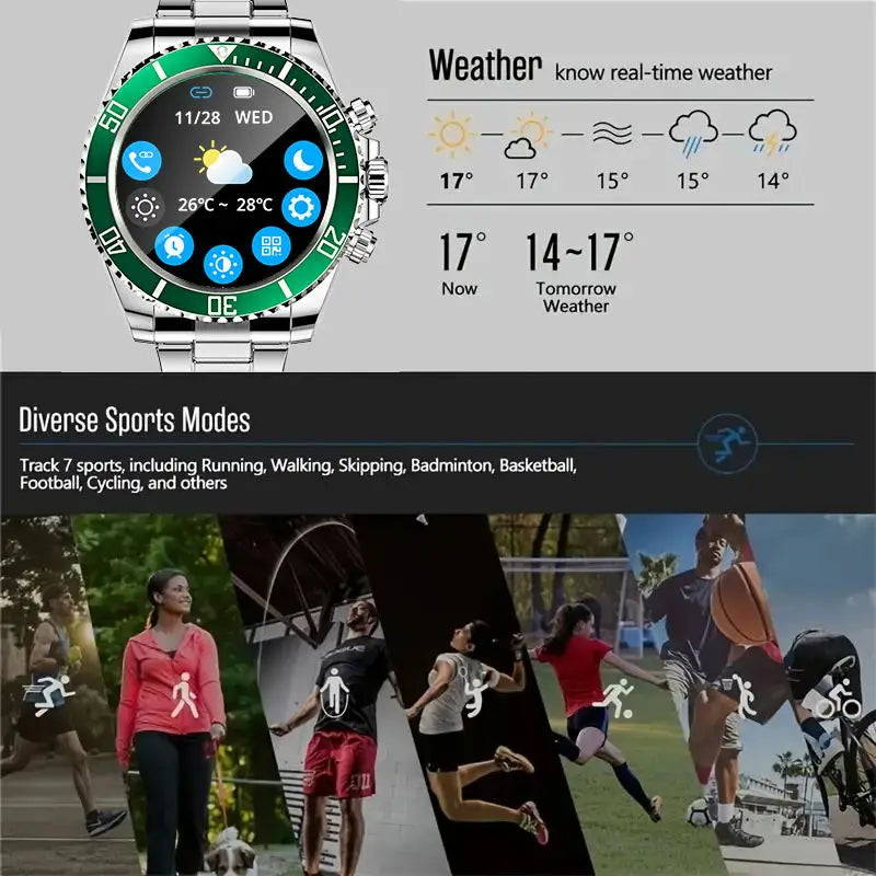 SP10AW12 New Style Luxury Smart Watch