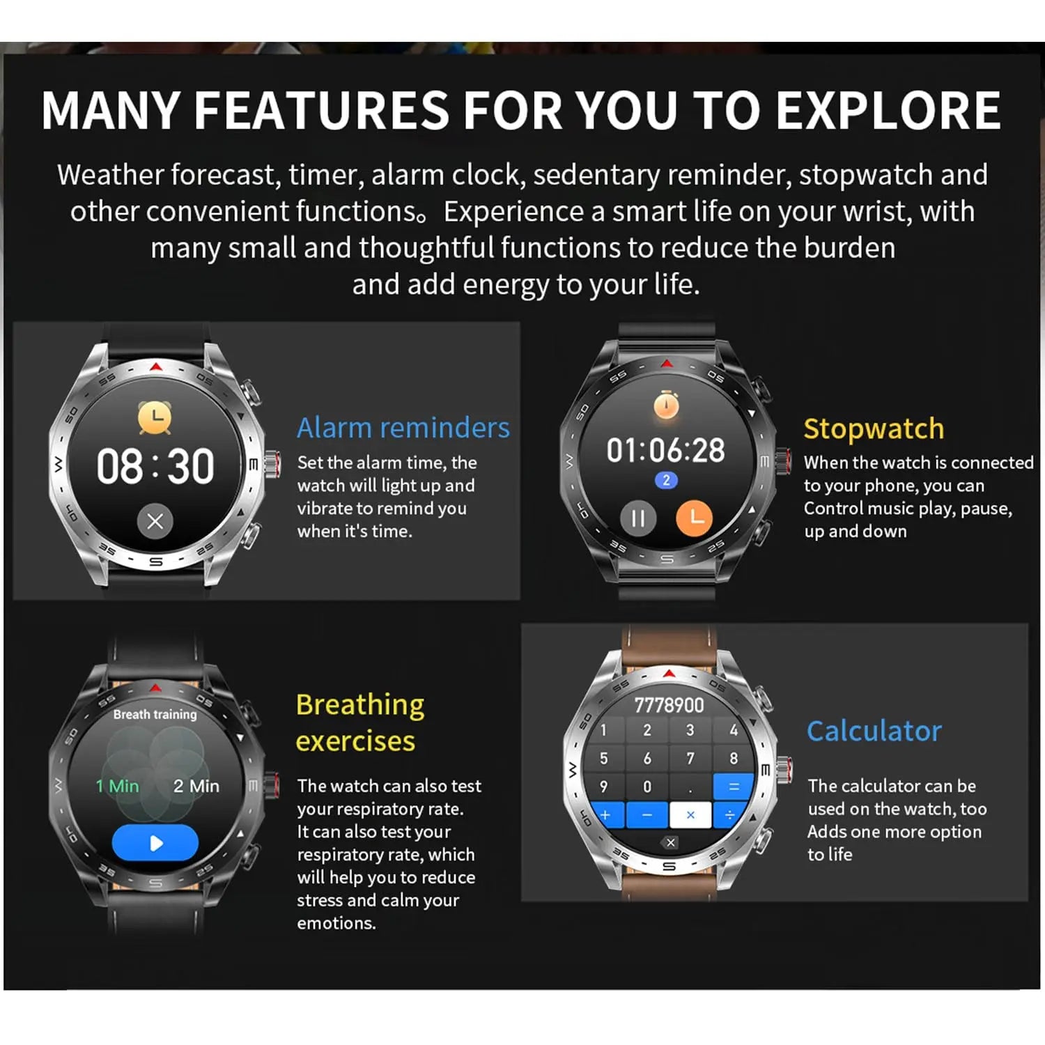 SP11TWS 2-in-1 Smartwatches