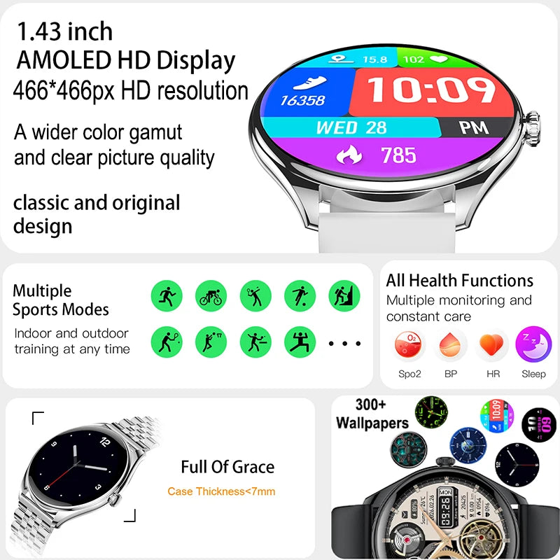 SP17 Ultra Thin Smart Watch