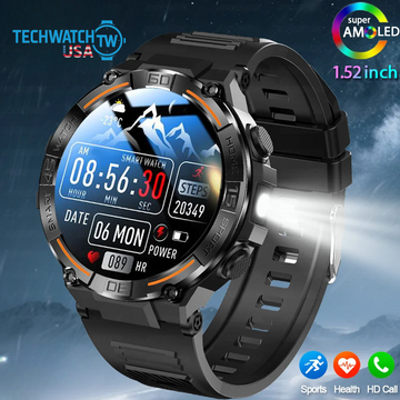 SP5 2025 New Military Outdoor Smart Watch