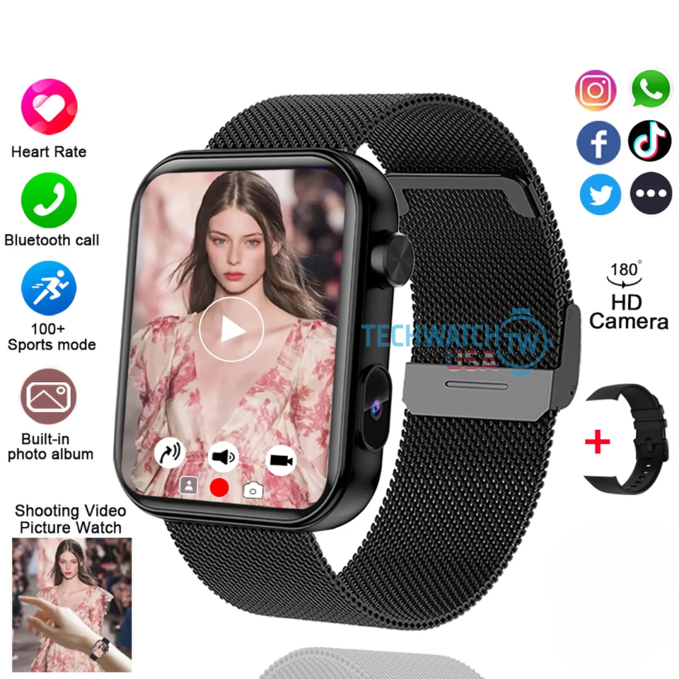 SP12 Camera Smart Watch
