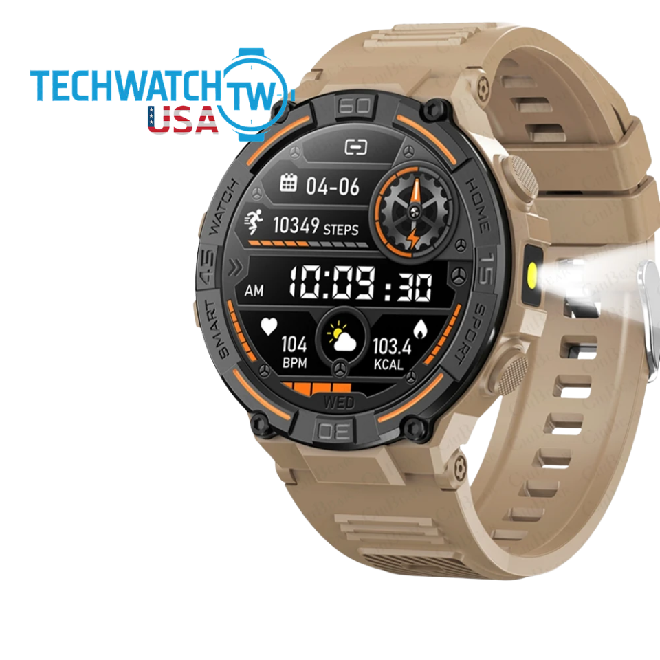 SP5 2025 New Military Outdoor Smart Watch