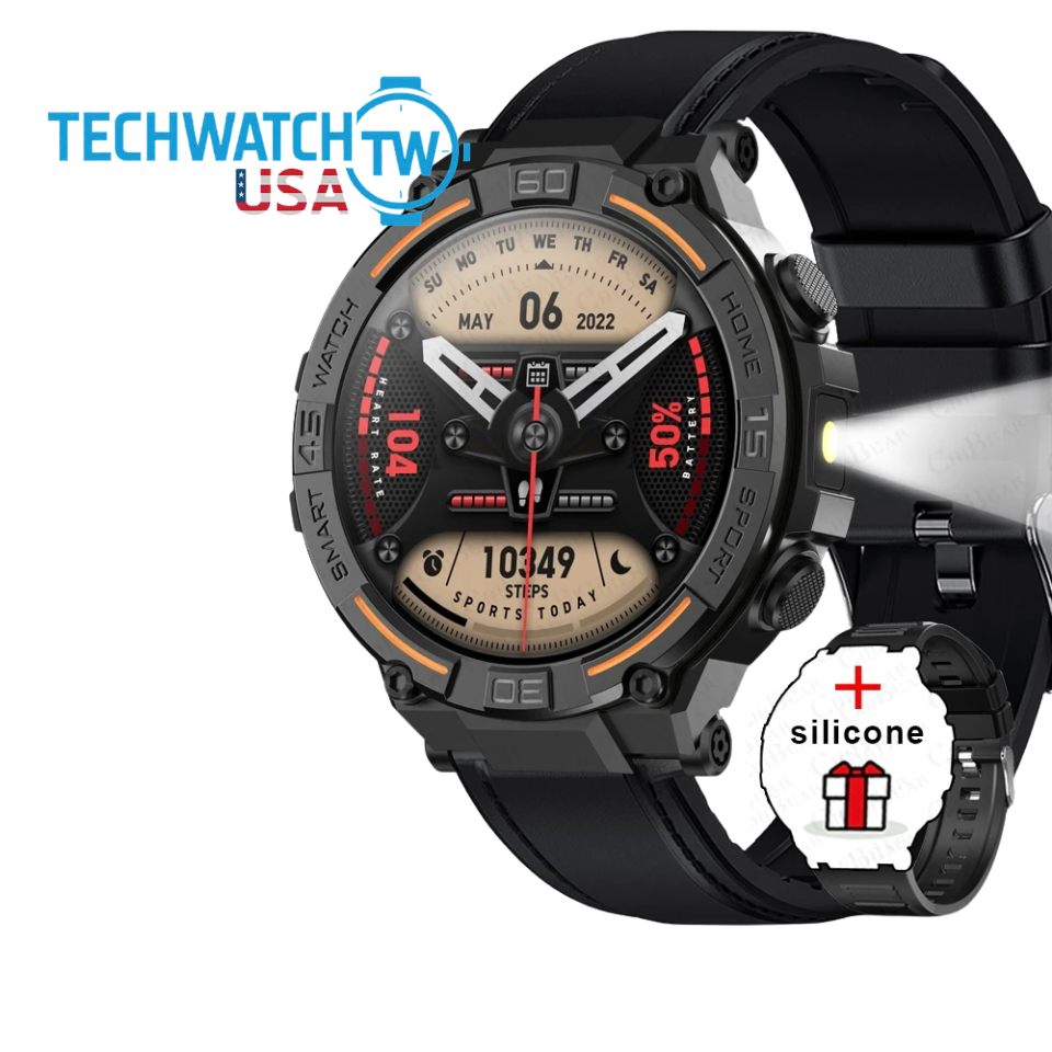 SP5 2025 New Military Outdoor Smart Watch