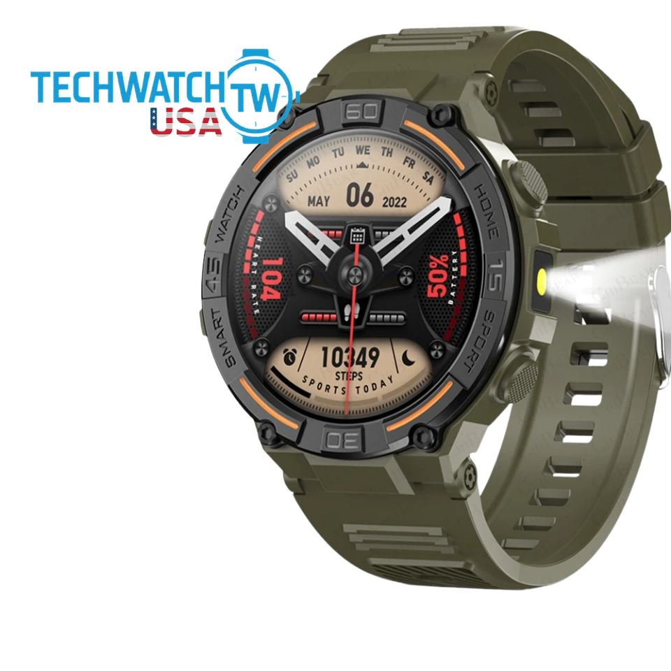 SP5 2025 New Military Outdoor Smart Watch
