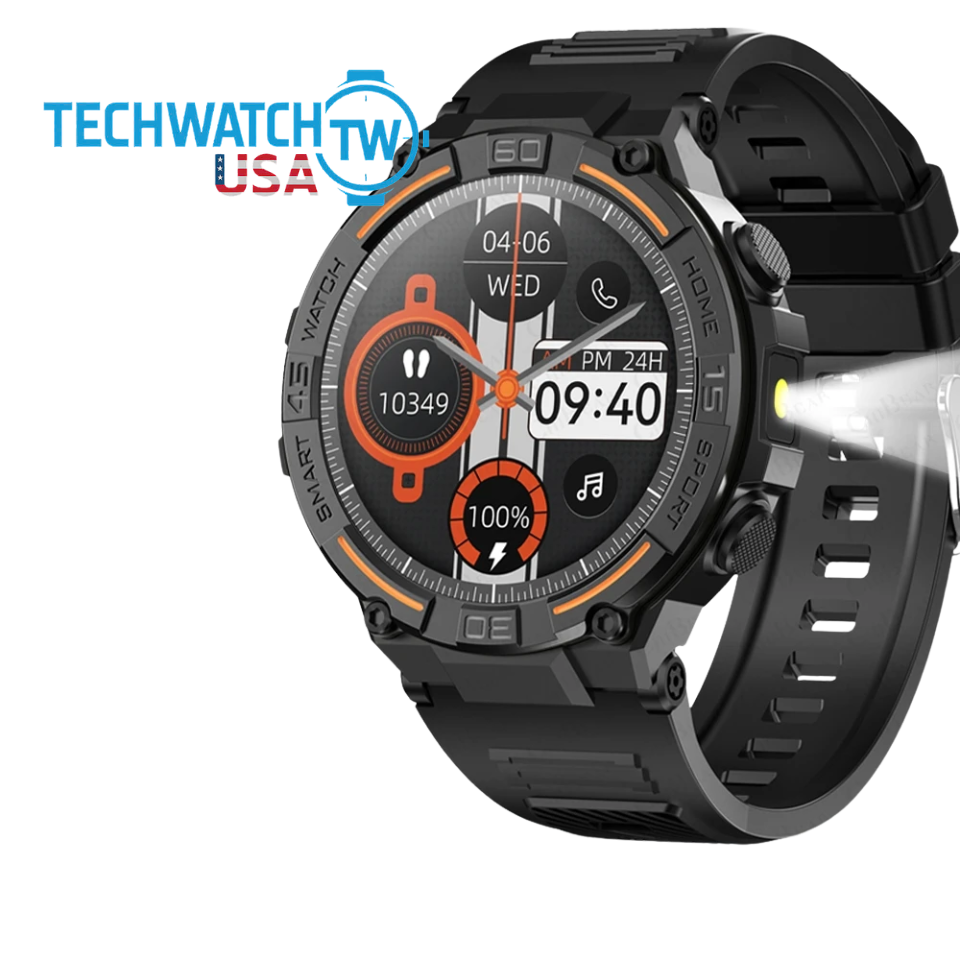 SP5 2025 New Military Outdoor Smart Watch